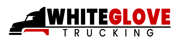 White glove trucking logo